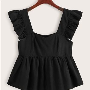 shein ruffle top